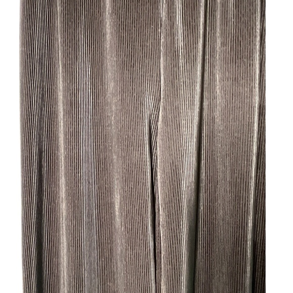 BLACK TAPE Wide Leg Micro Pleat Pants Large - Picture 5 of 11